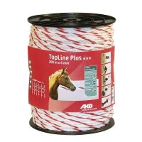 Linka Top Line Plus biało-czerwona Ø6 mm 200 m