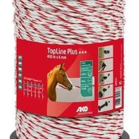Linka Top Line Plus biało-czerwona Ø6 mm 400 m