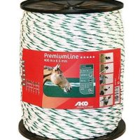 Linka PREMIUM LINE biało-zielona Ø6,5 mm 400 m