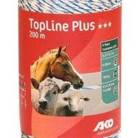 Plecionka Top Line Plus biało-niebieska 200m