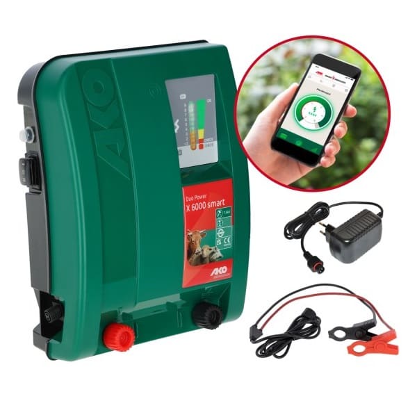 Elektryzator uniwersalny AKO Duo Power X6000 Smart 5 J Elektryzator-uniwersalny-AKO-Duo-Power-X6000-Smart-5-J